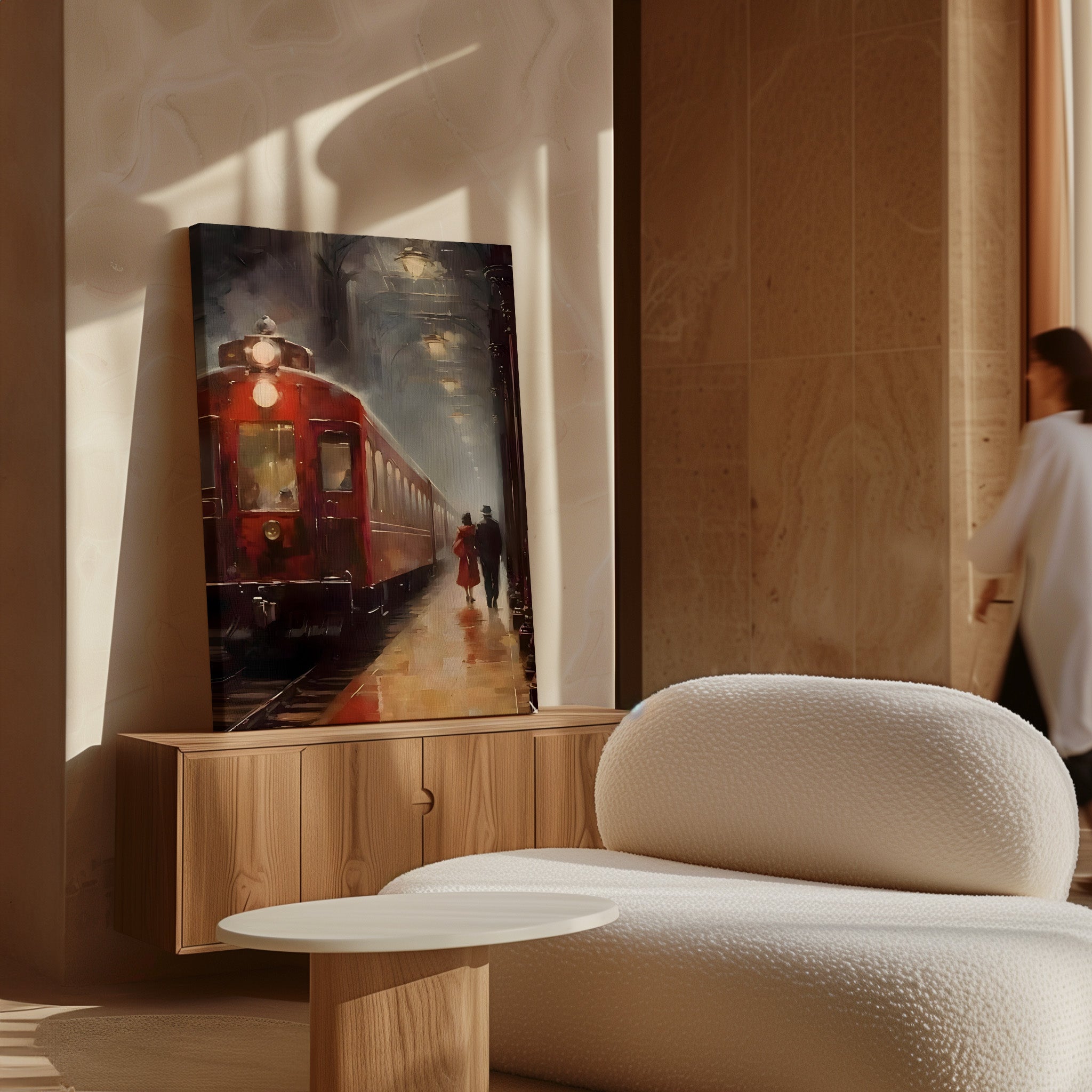 MIDNIGHT FAREWELL AT THE STATION