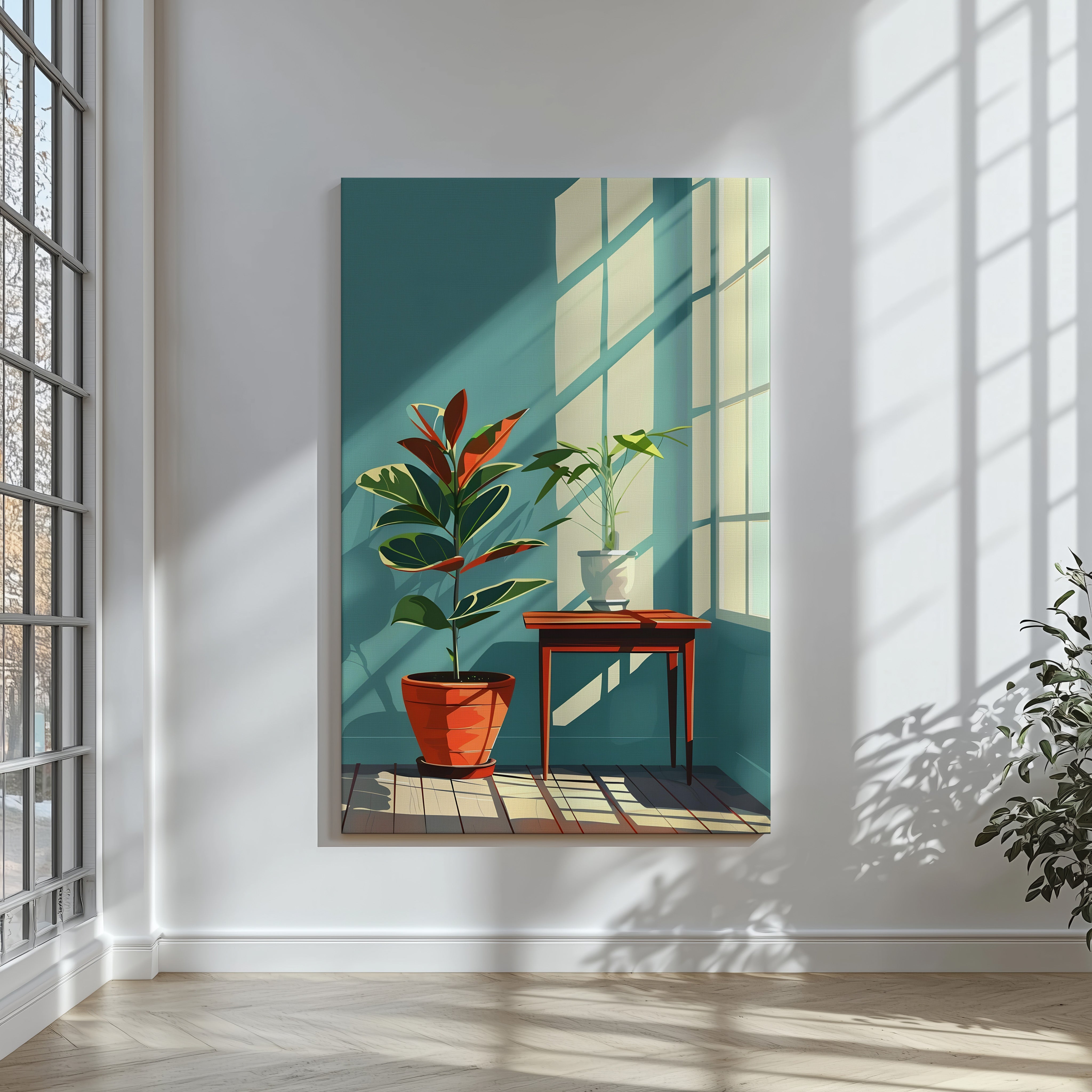 SUNLIT LEAF