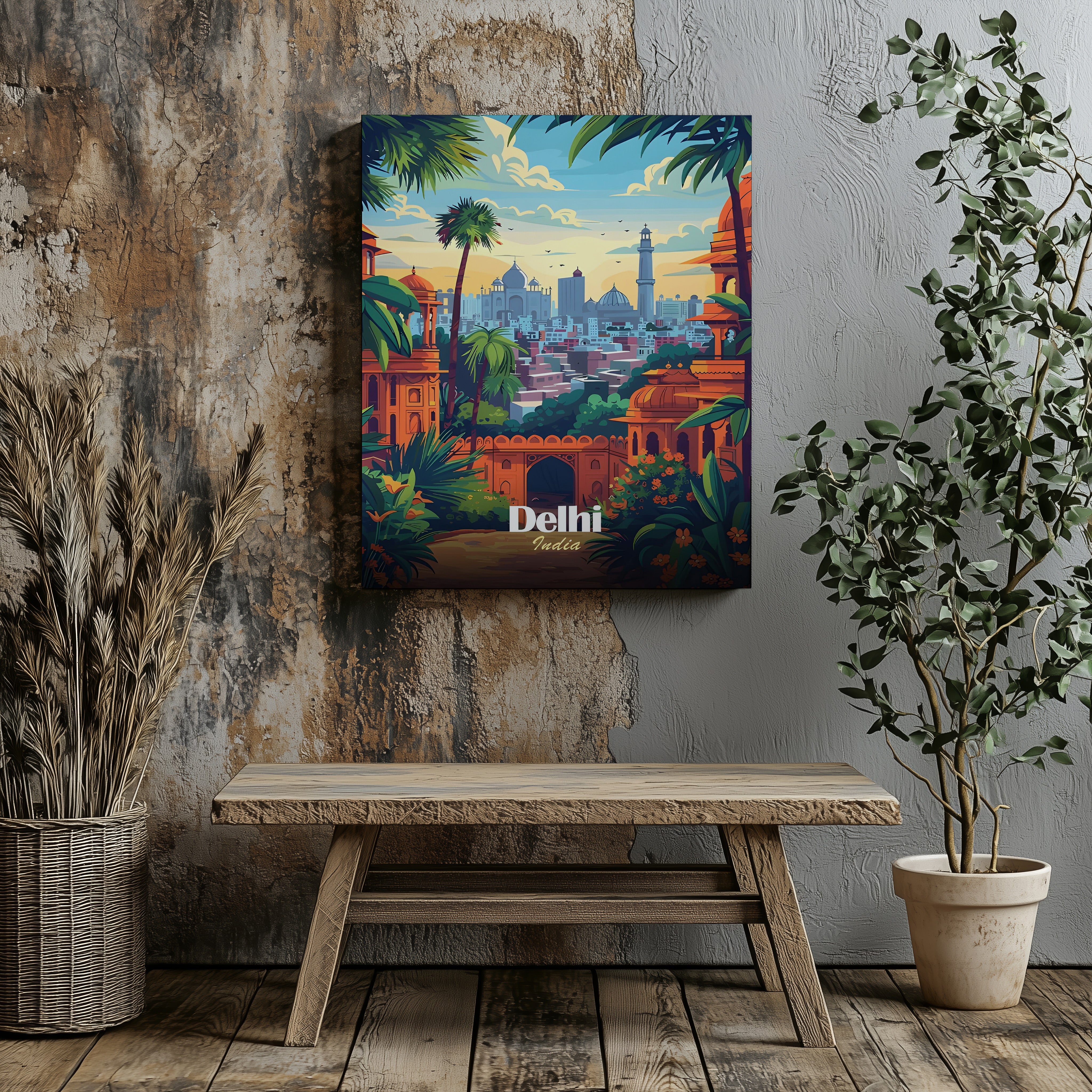 DELHI - MONUMENT CITY ART