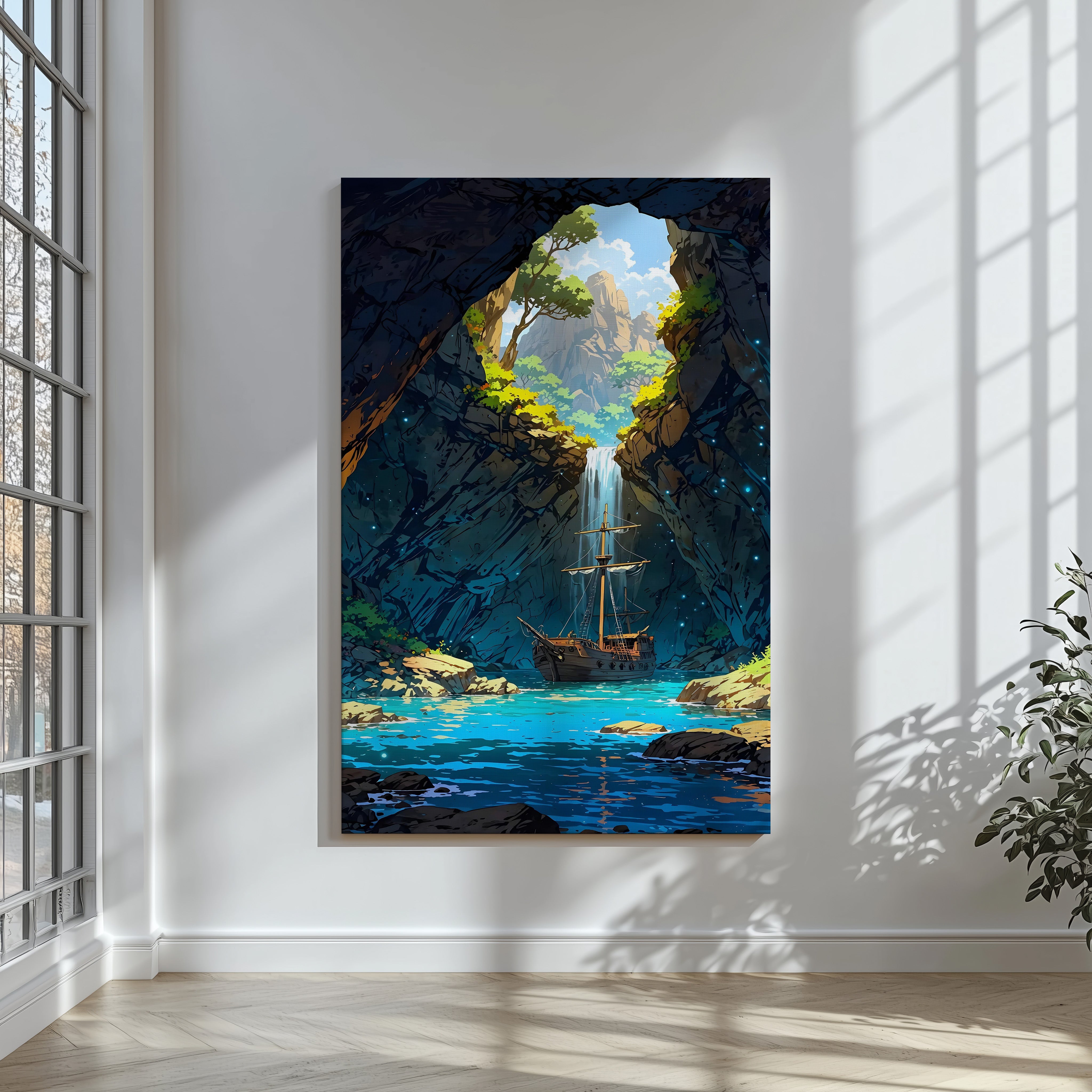 HIDDEN CAVE SHIP