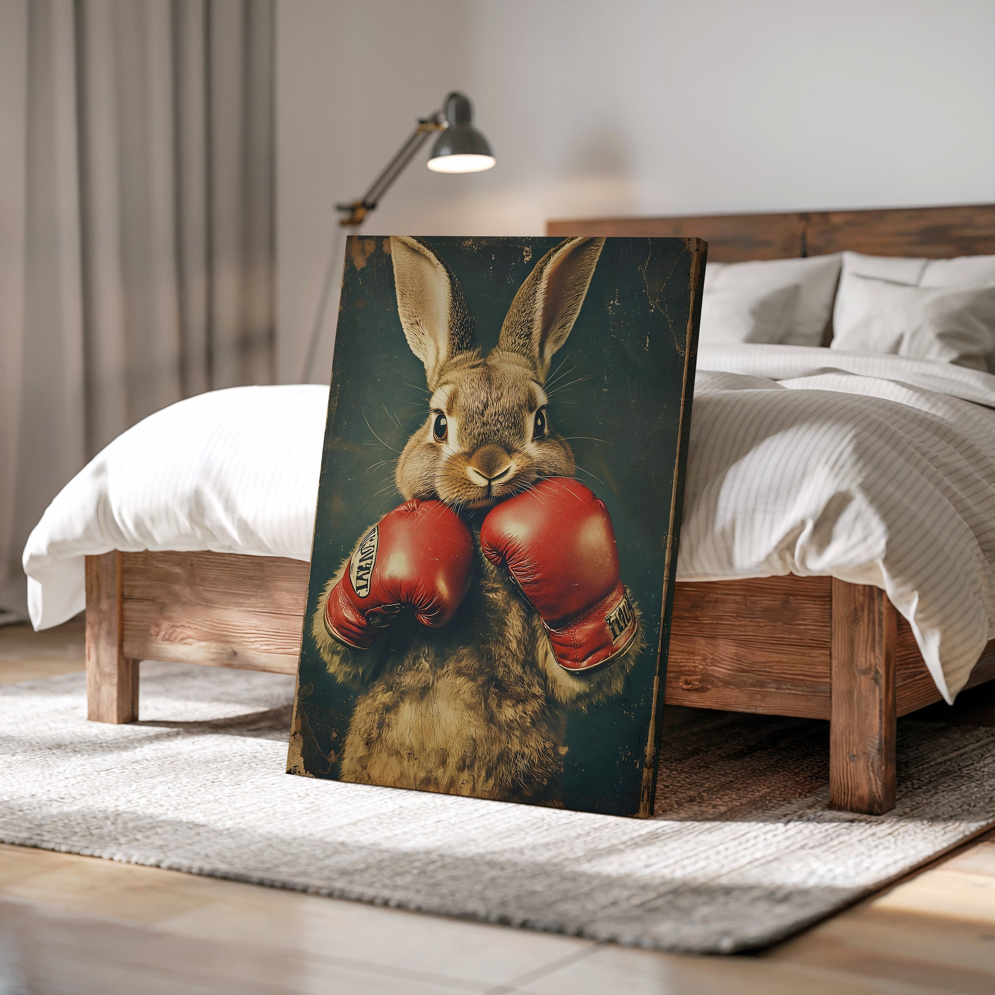 Boxing Rabbits Artwork THE BOXING RABBIT – Novablome