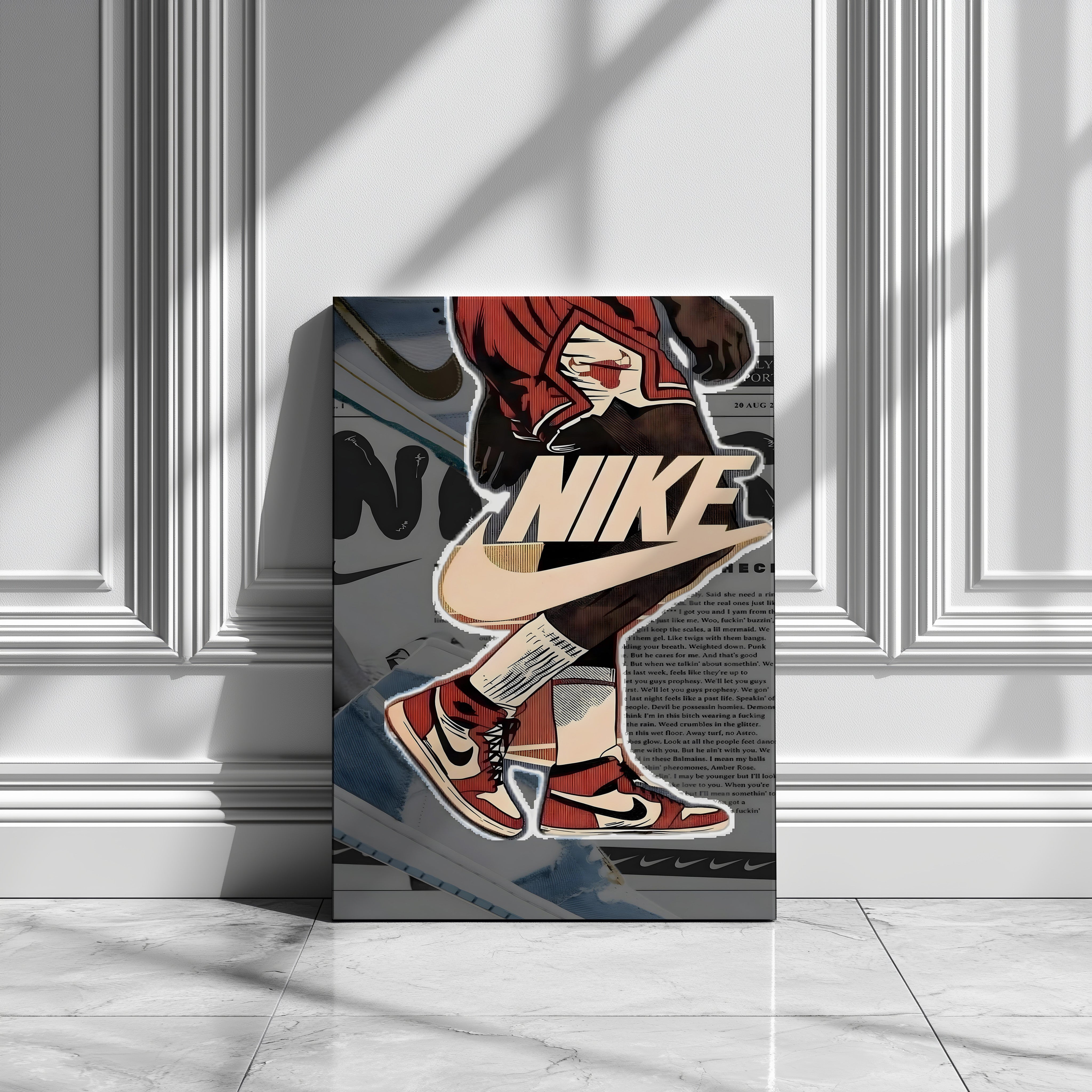 RETRO JORDAN ART