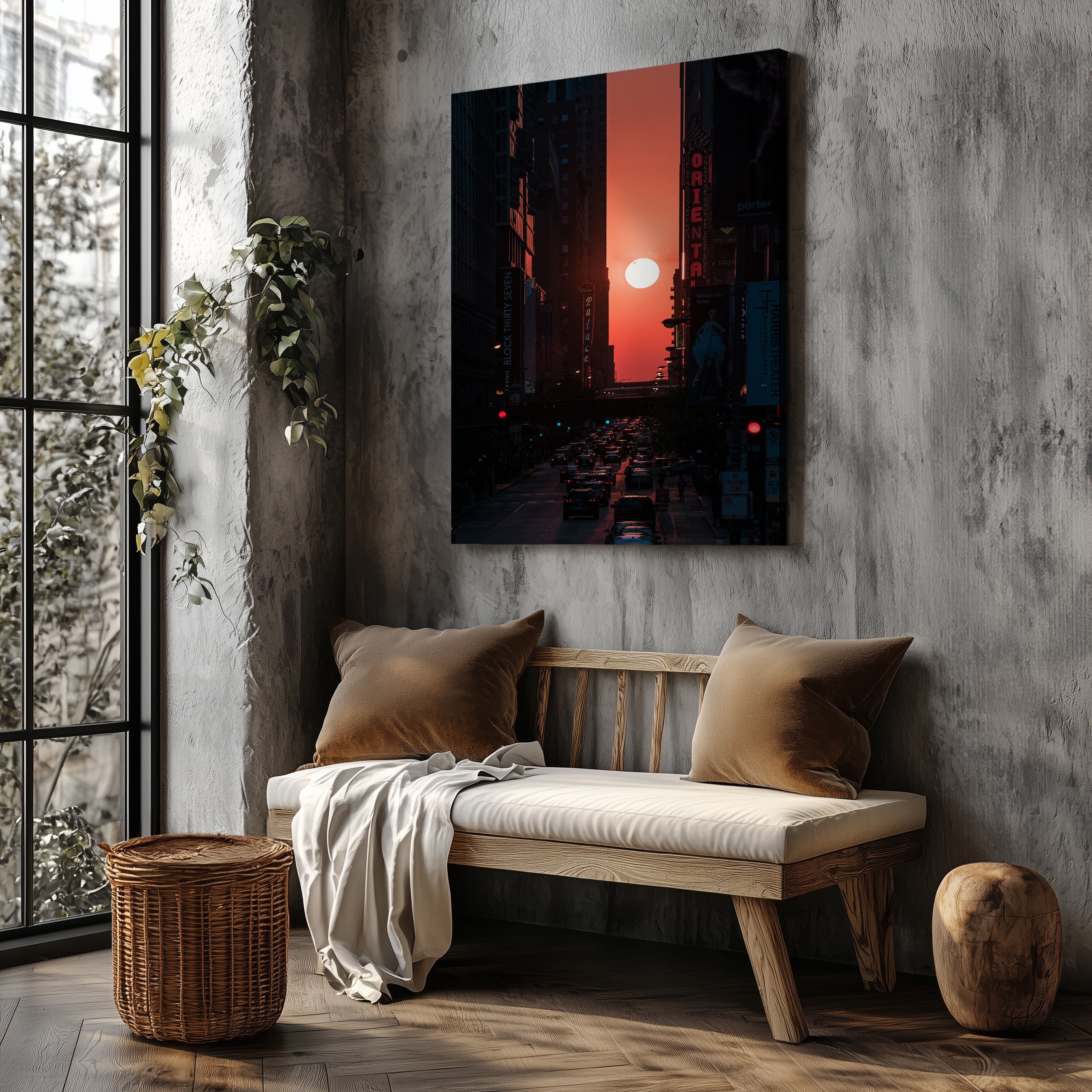 CITY SUNSET