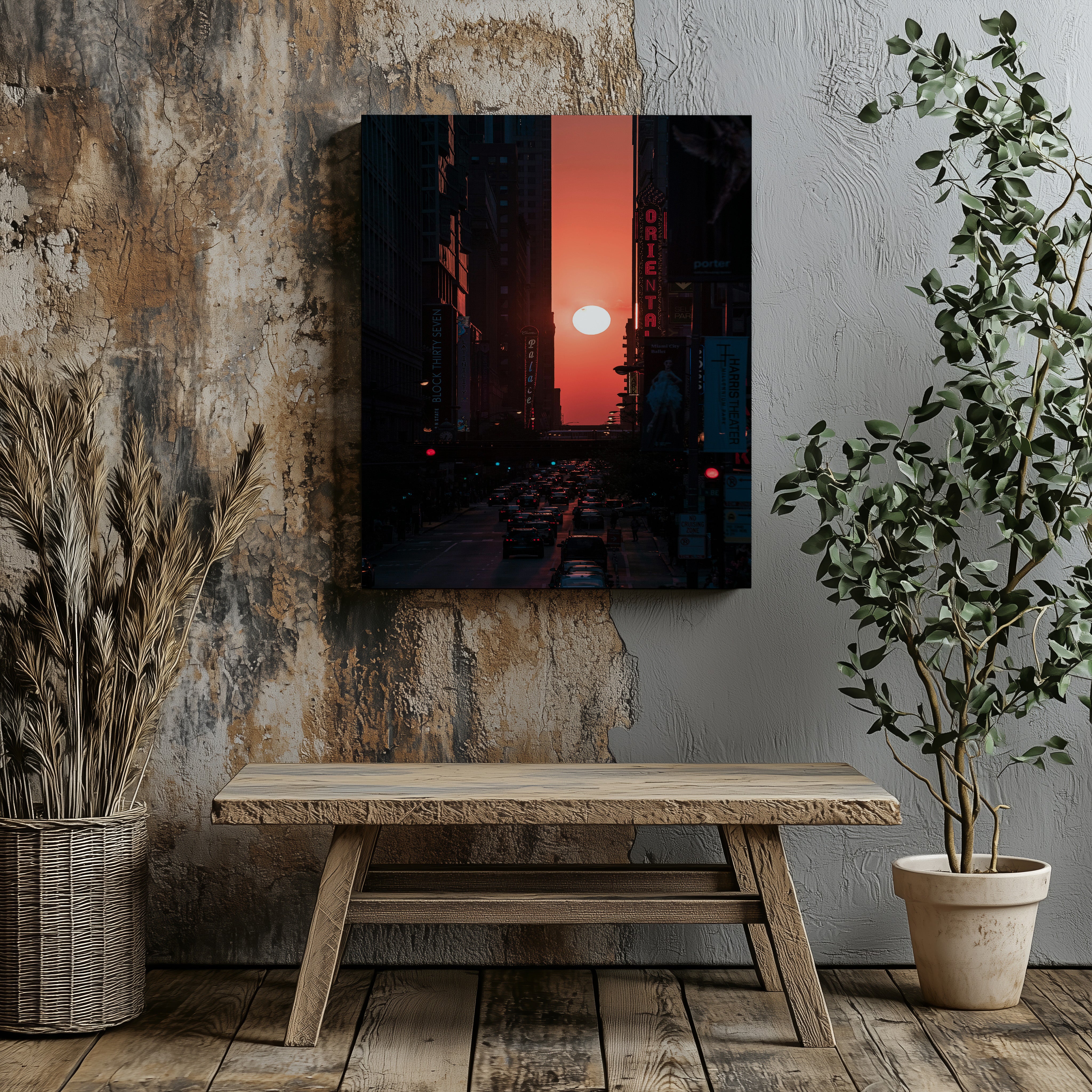 CITY SUNSET