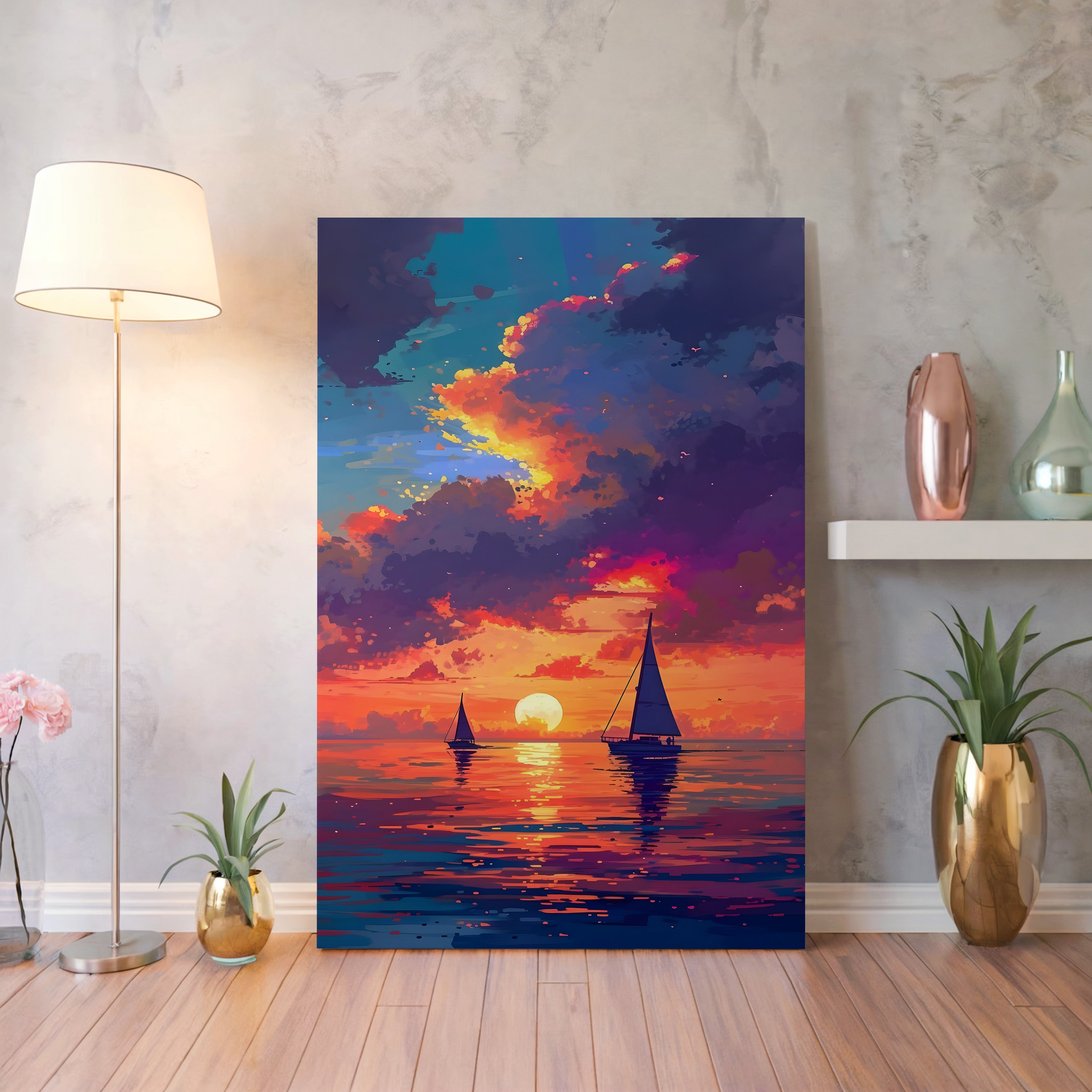 OCEAN SUNSET BOATS