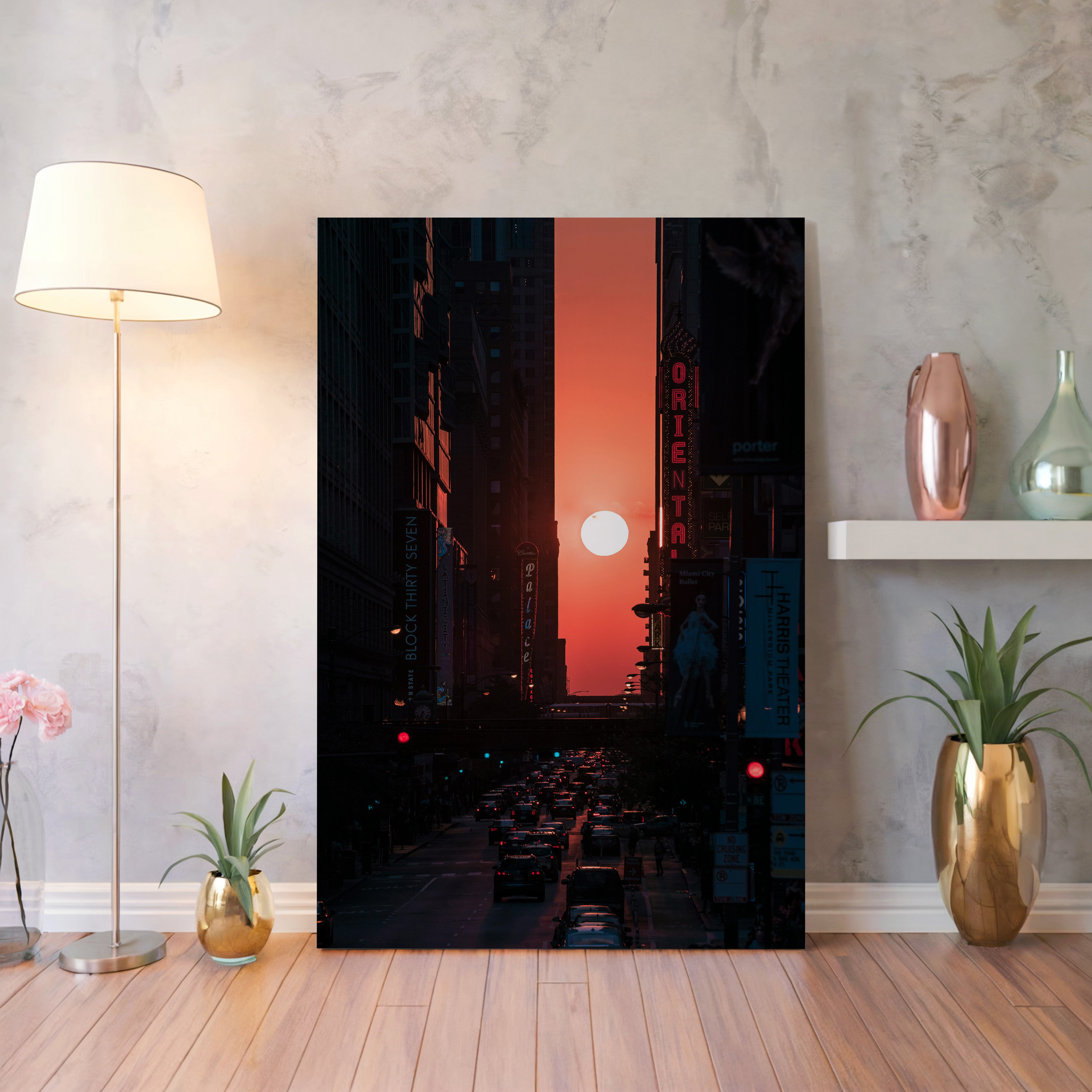 CITY SUNSET