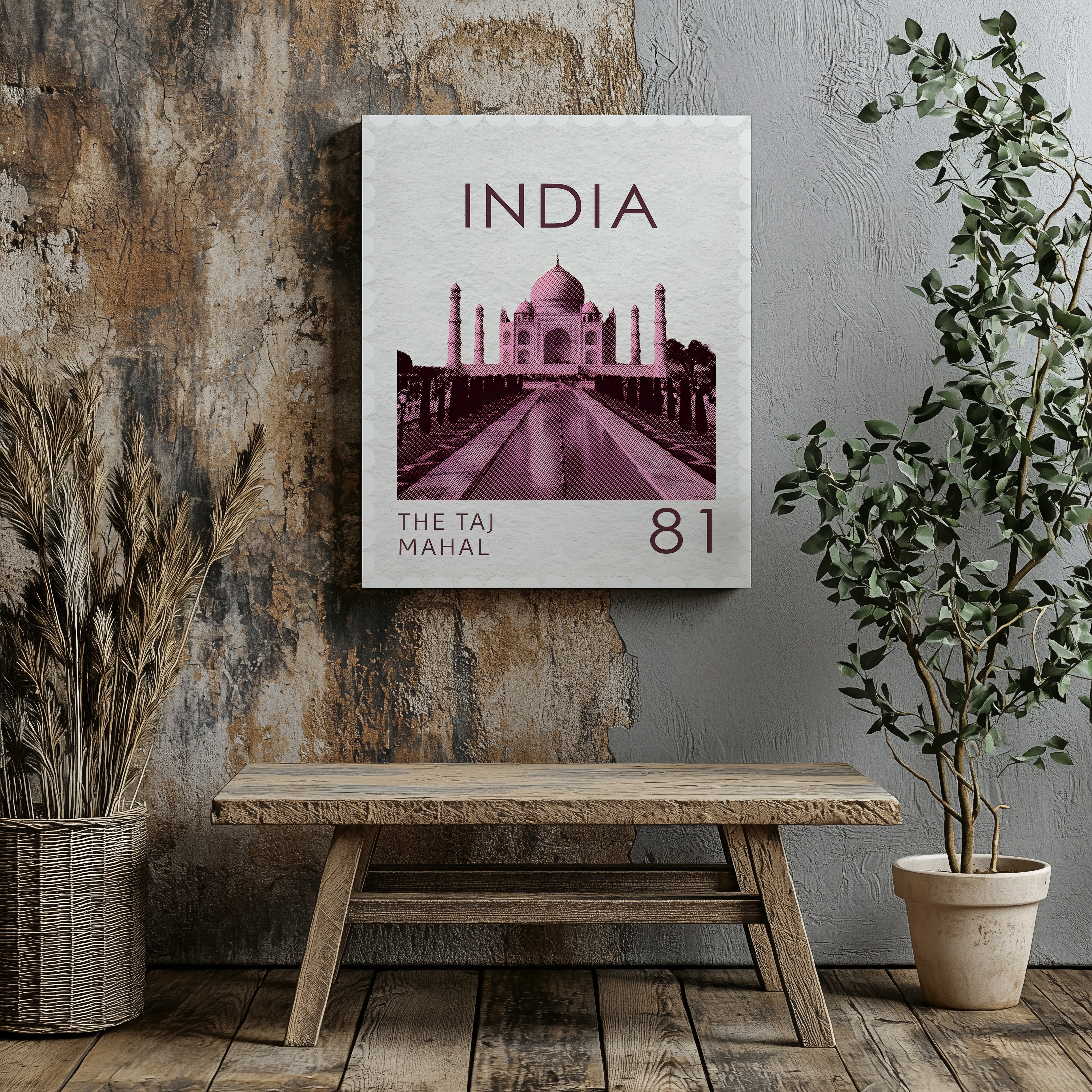 TAJ MAHAL - MARBLE ARTISTRY