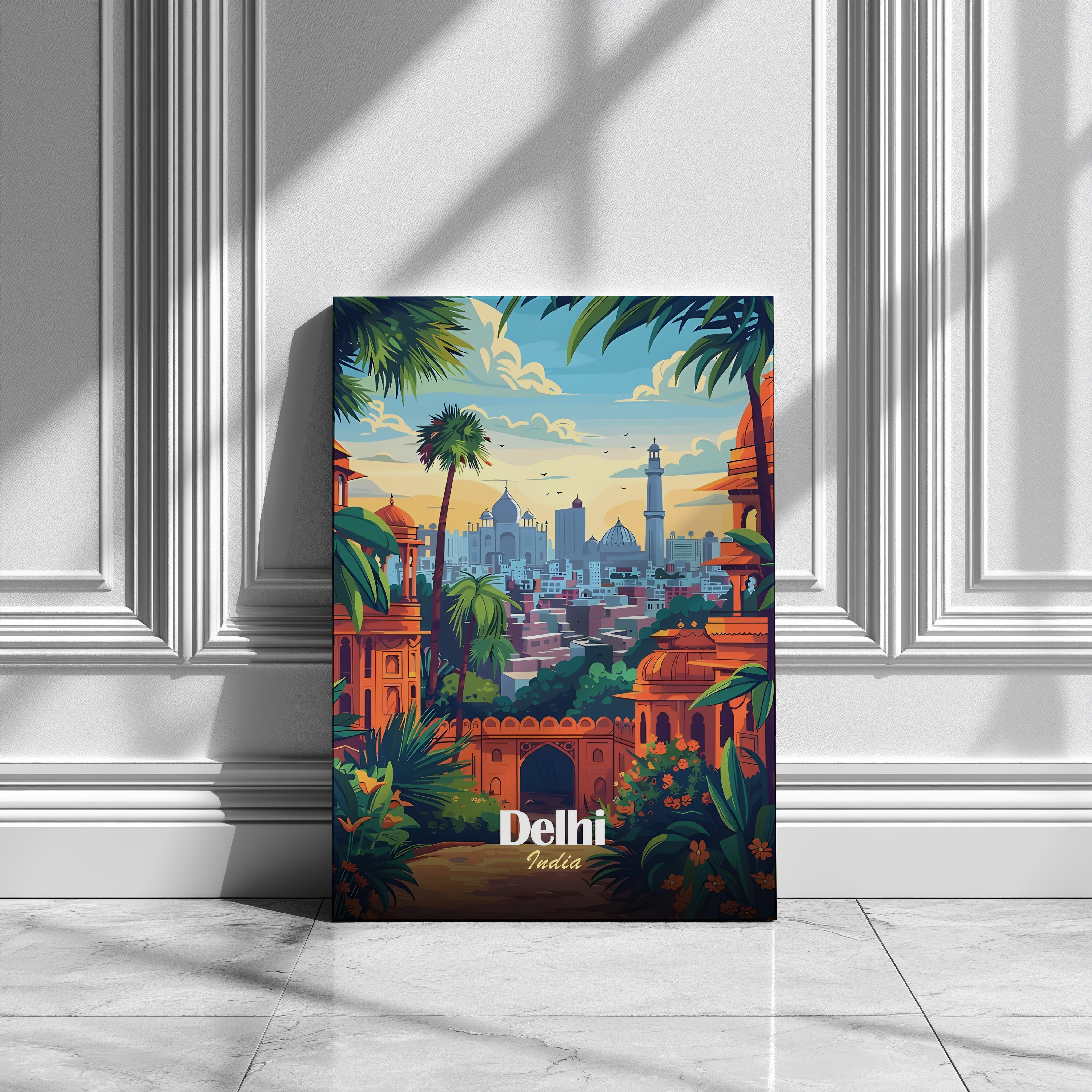 DELHI - MONUMENT CITY ART