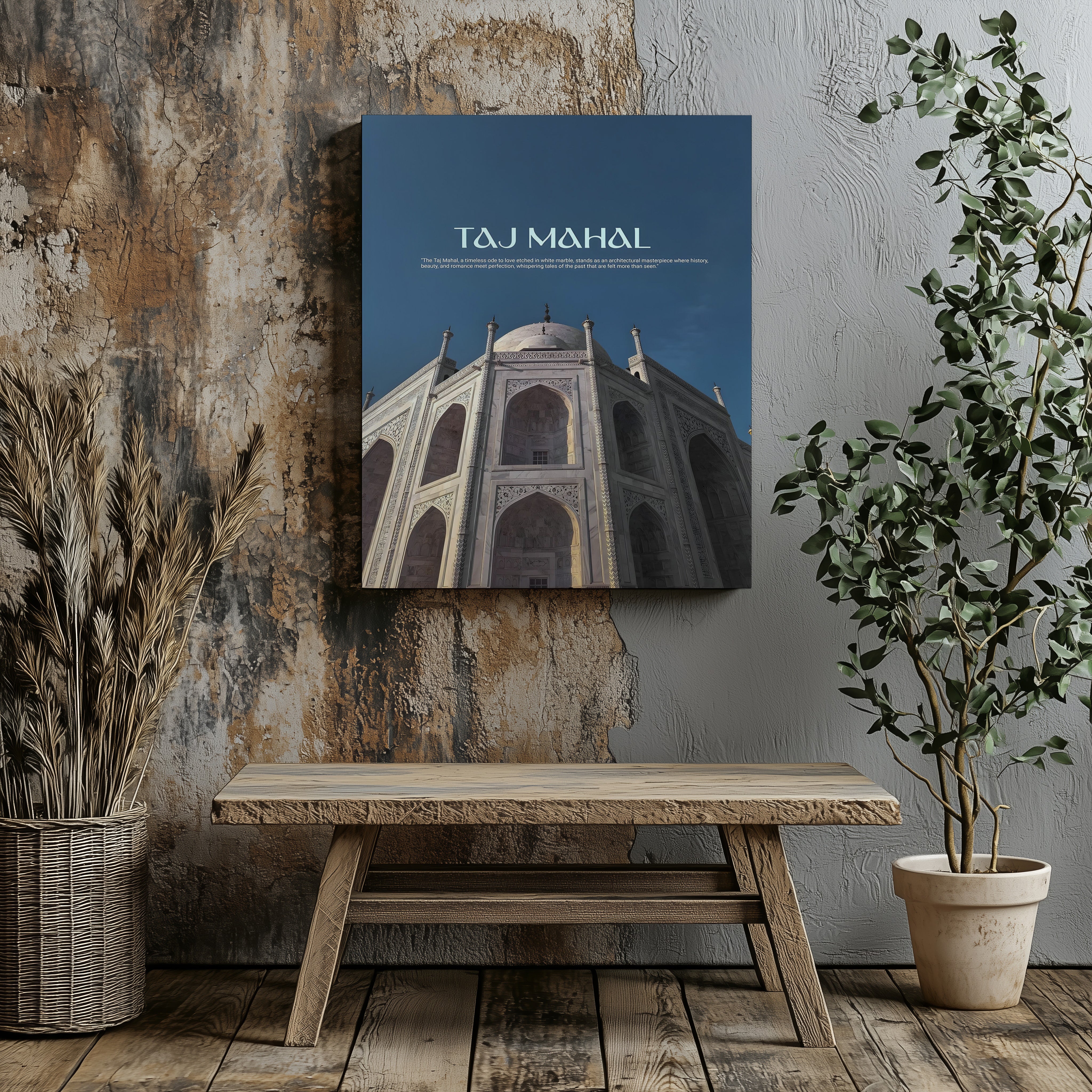 TAJ MAHAL - MARBLE ODE