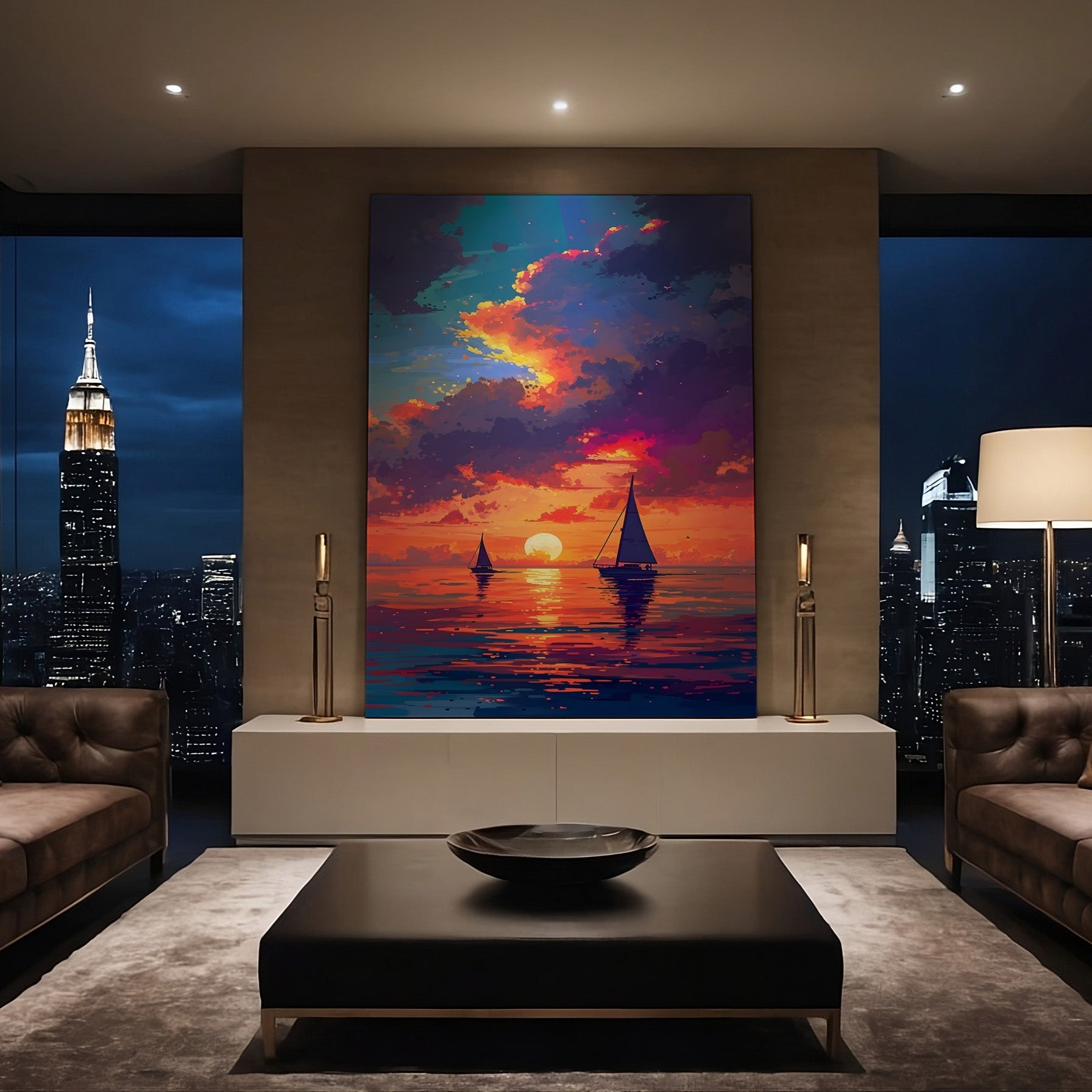 OCEAN SUNSET BOATS