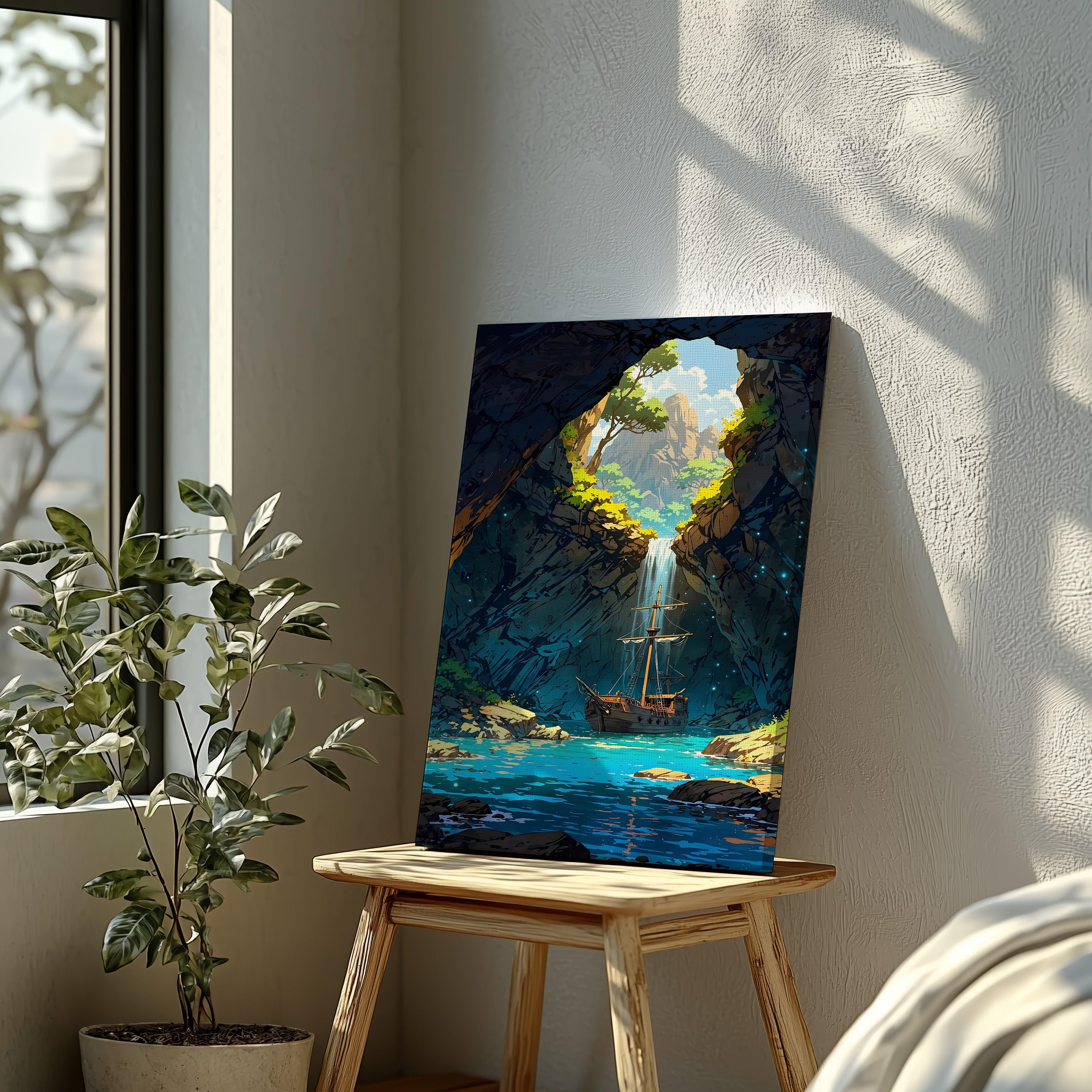 HIDDEN CAVE SHIP