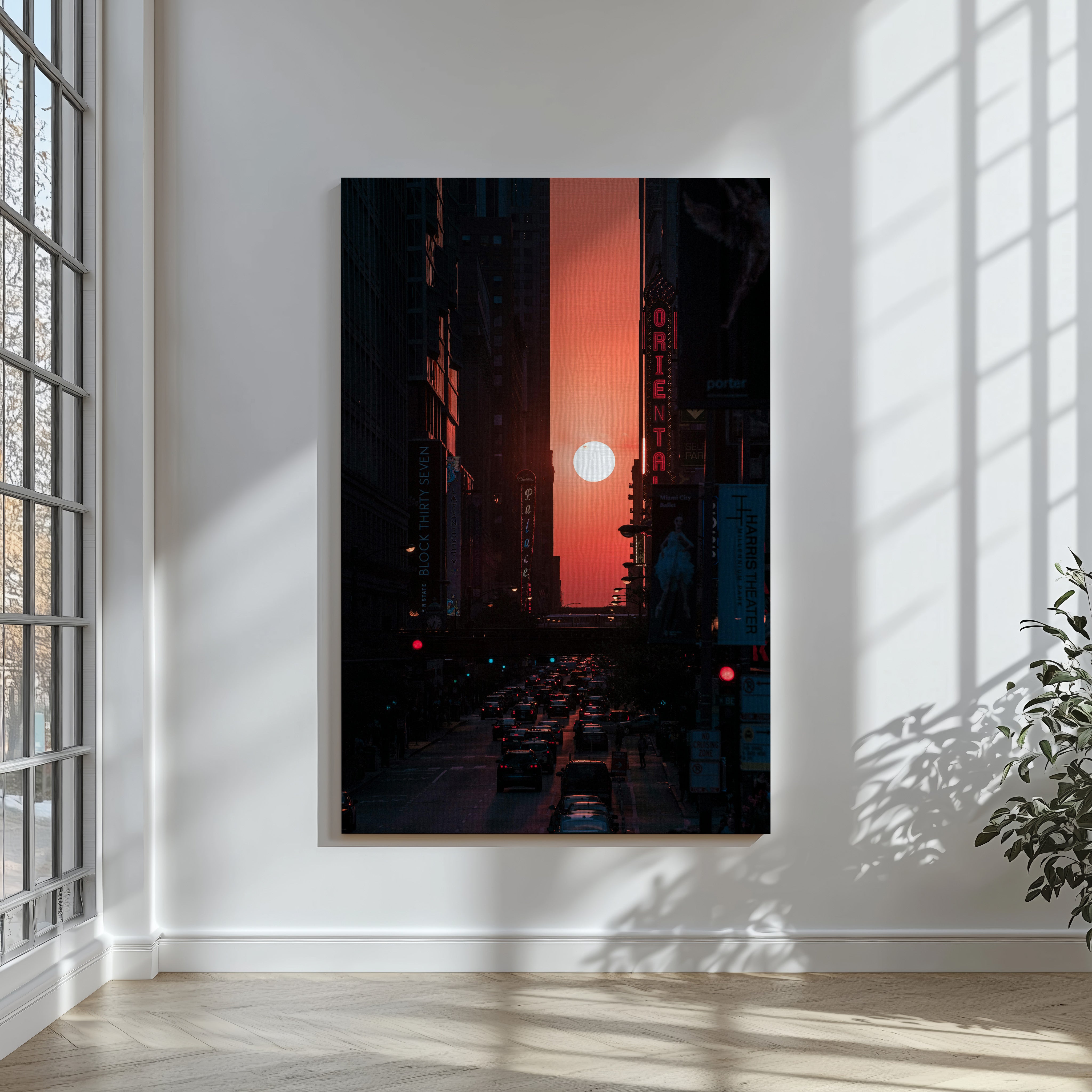 CITY SUNSET